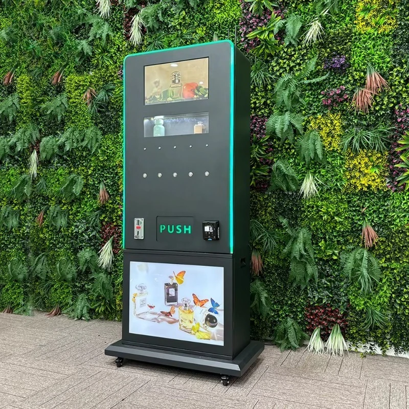 Intelligent Digital Electronic Perfume Spray Vending Machine, Combined Cologne Tester & Dispensing Equipment