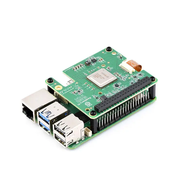 Woli Weixue Raspberry Pi 5 original AI artificial intelligence expansion board built in Hailo AI accelerator HAT standard