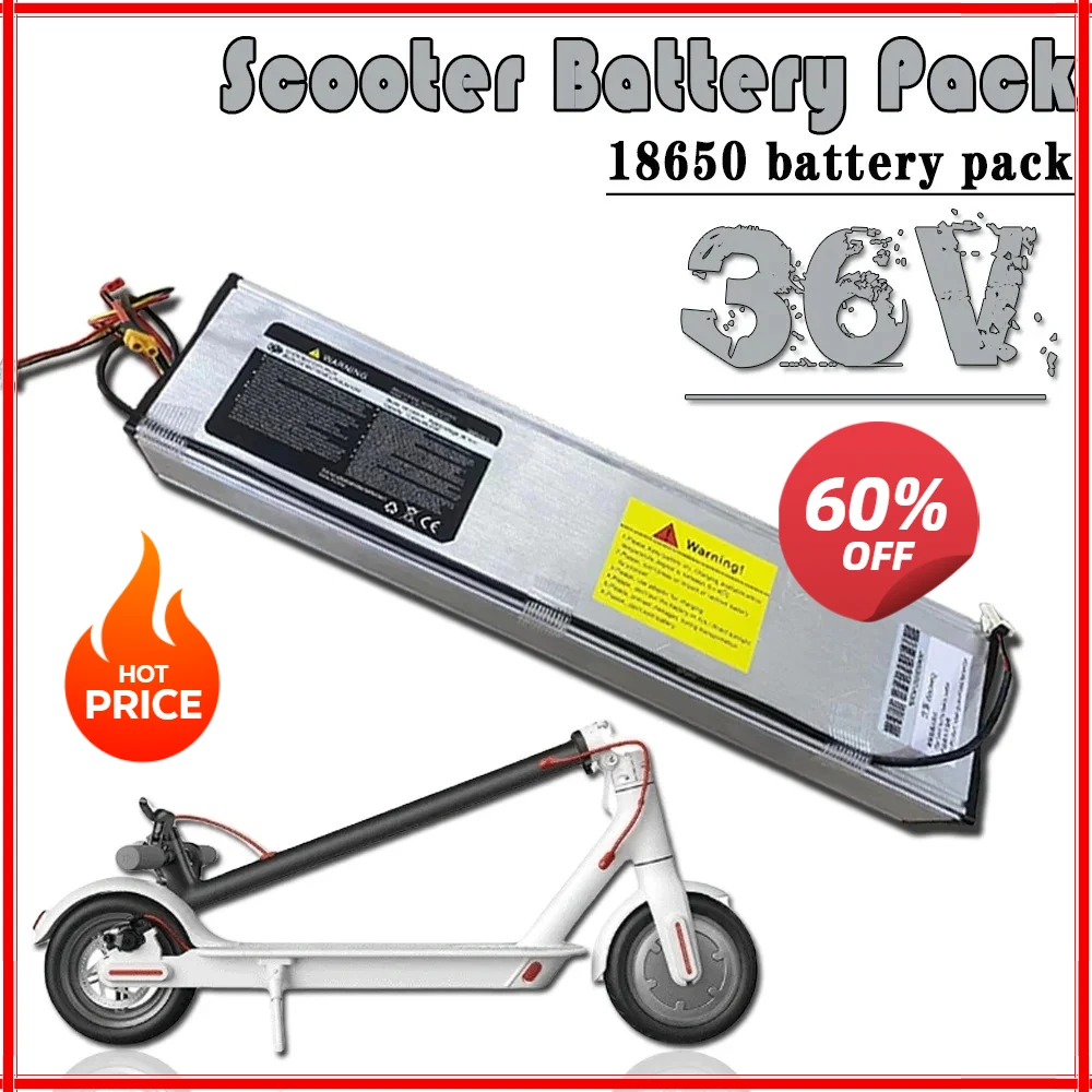 

36V 12.8AH for XIAO MI M365 PRO Scooter High Capacity Endurance Battery Pack