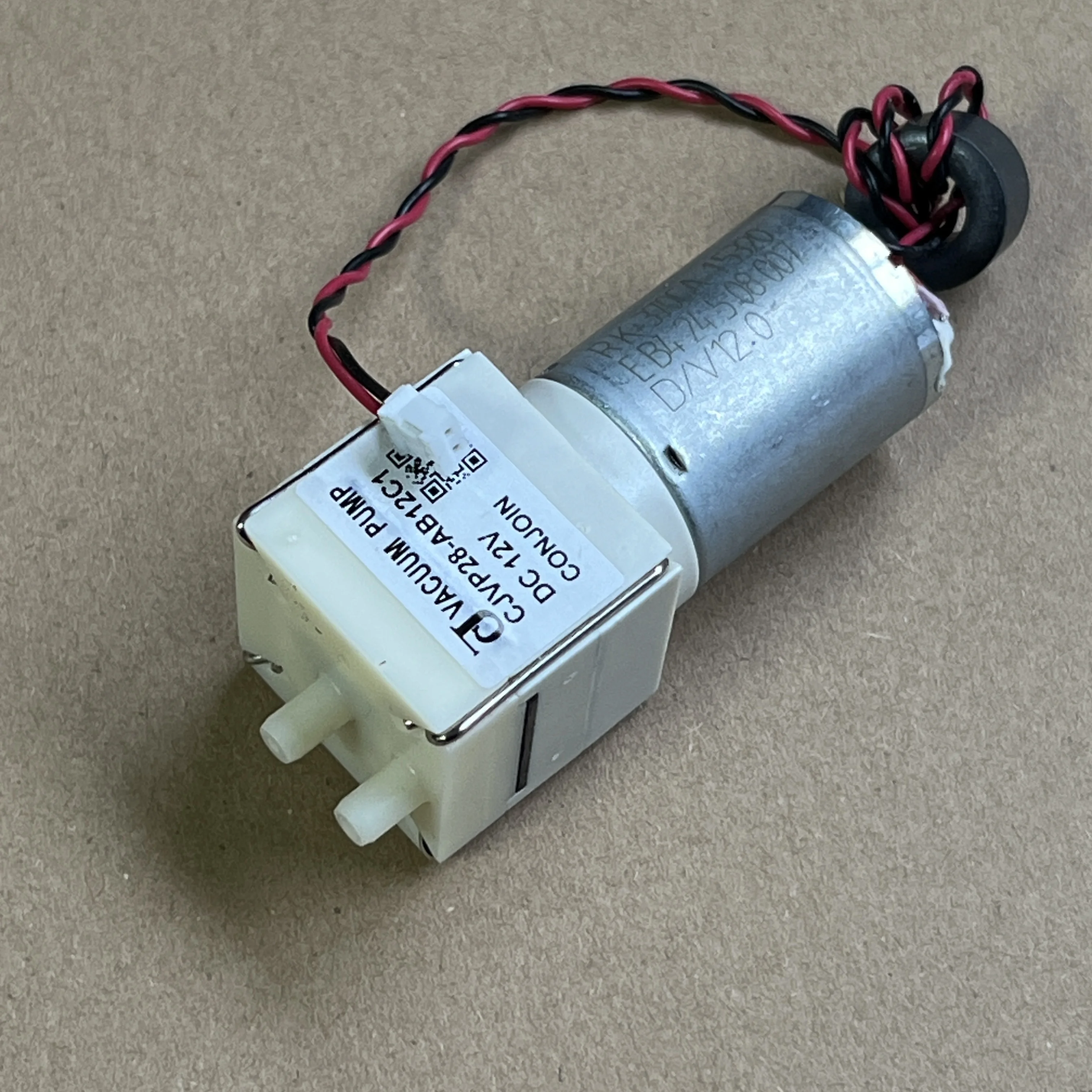 Bomba de vacío CJVP28-AB12C1 DC 12V 370 bomba de aire y agua cuadrada bomba de succión de presión negativa para Robot limpiador electrodoméstico