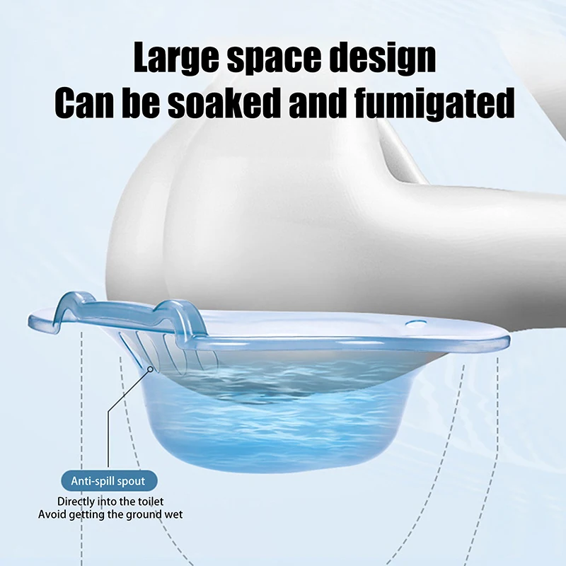 Toilet Sitz Bath Pregnant Women Special Wash Basin Bath Tub Soaking For Pregnant Women Hemorrhoid Patient Care Basin view 2