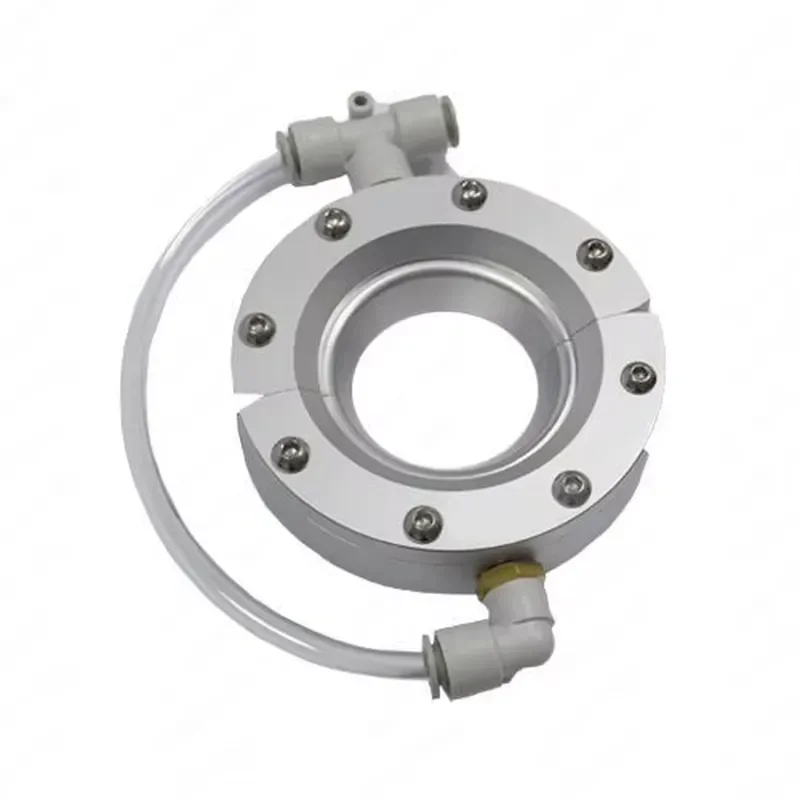 Round Aluminum Air Knife High Velocity Annular Blow Off Nozzle for Surface Drying and Debris Removal