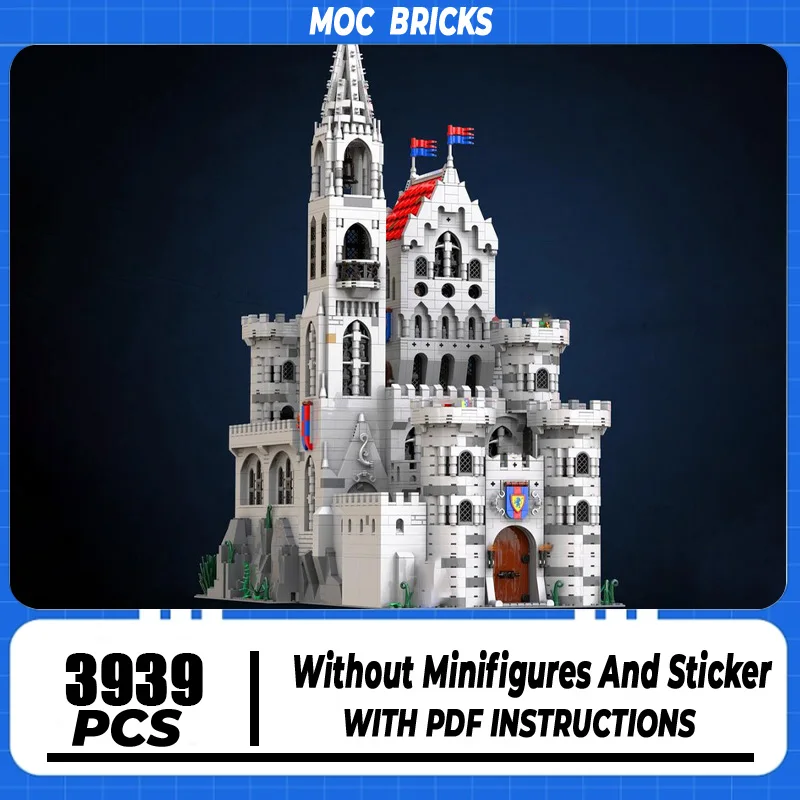

Строительные блоки Moc, замок короля-Король возвращается, модель, технология, кирпич, сделай сам, сборка, строительная игрушка, праздничные наборы, подарки