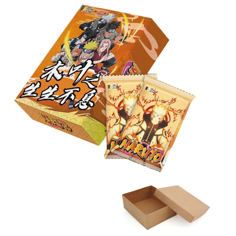 

Оптовый набор коллекционных карточек Наруто Шиппуден, ограниченная серия, коллекционные карточки аниме, официальное искусство персонажей, подарок премиум-класса