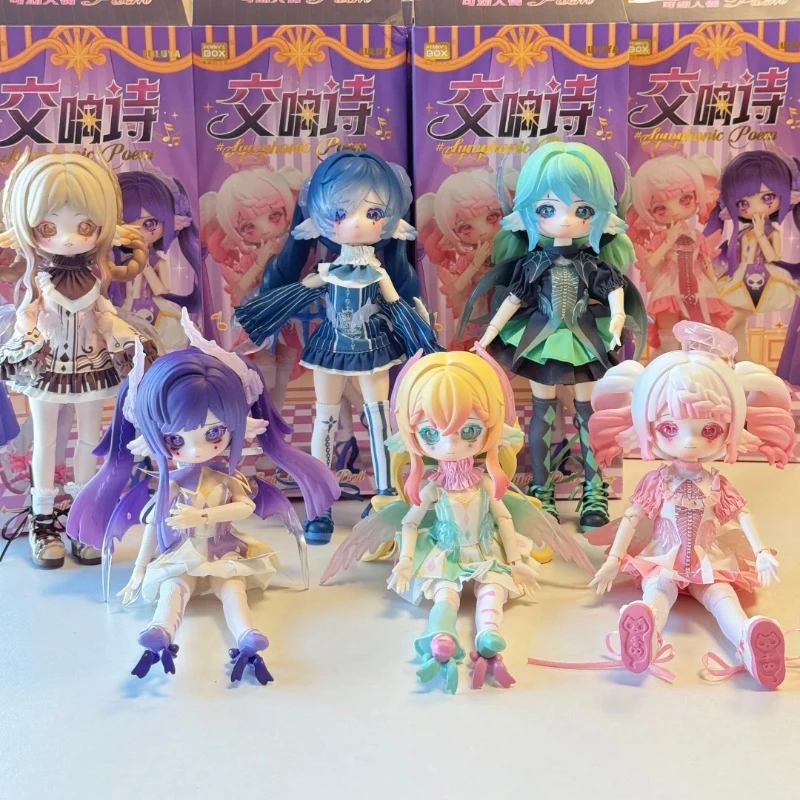 

Penny's Treasure Box Luluya Symphonic Poem Series 8-точечная слепая коробка BJD Симпатичные шарнирные куклы Игрушки на день рождения для девочек Праздничные подарки