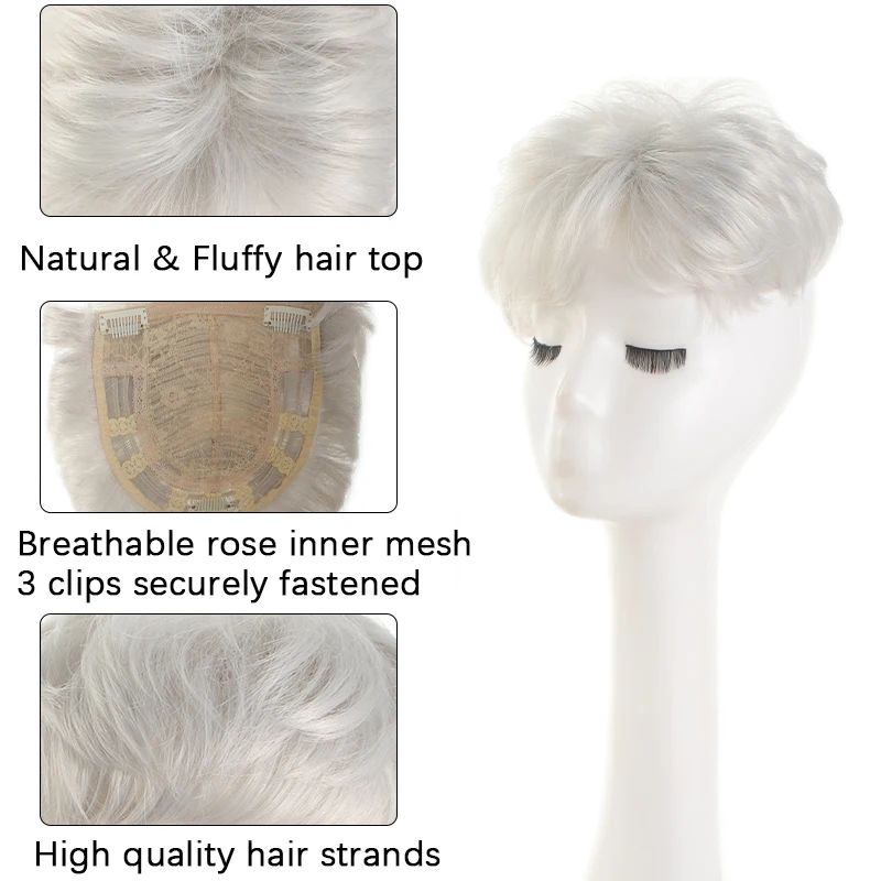 Рисунок 5 - Женский синтетический парик с седыми