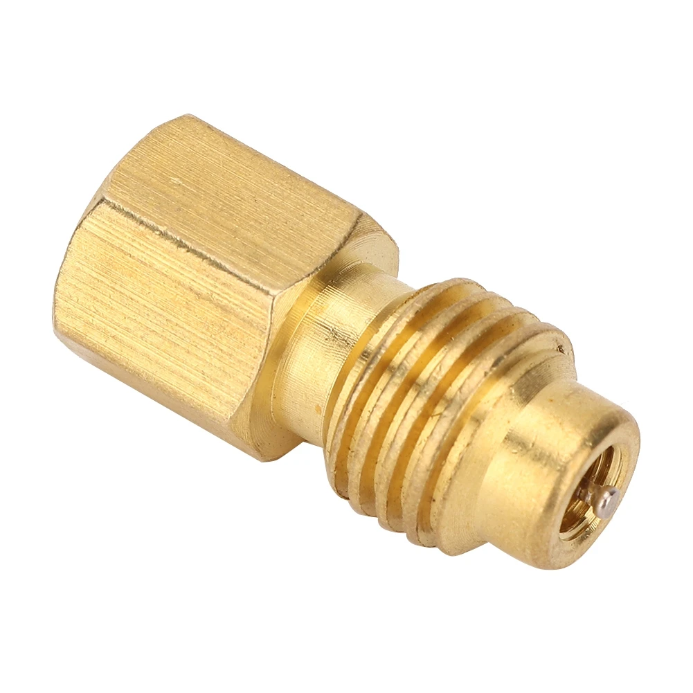 1/4SAE 1/2ACME Adapter 1/4SAE 1/2ACME Connector 1/4SAE Female to 1/2ACME Male Adapter Connector for R134A Car  Conditioner