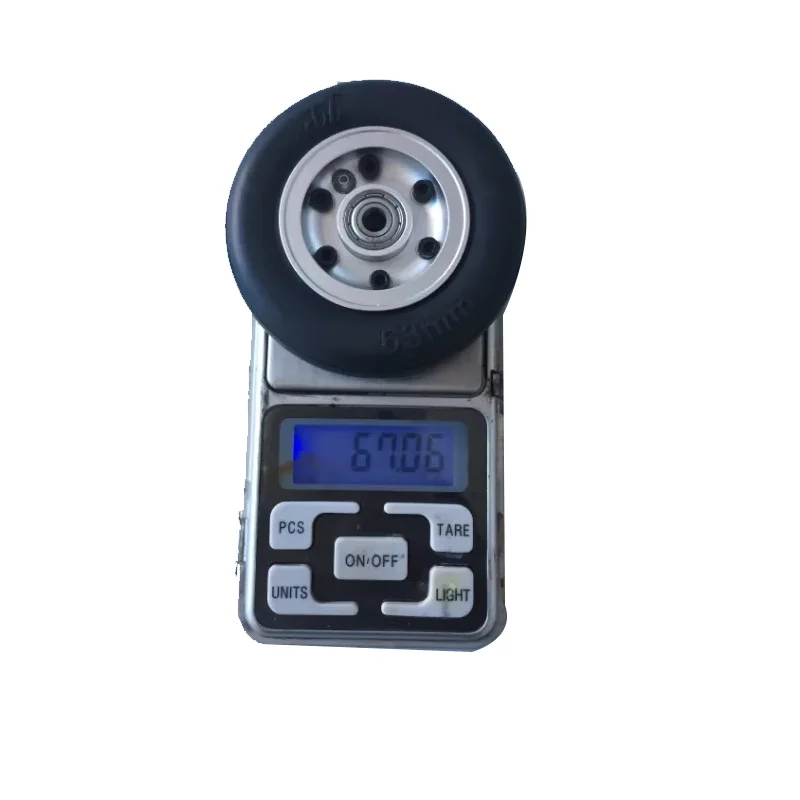 Frein électrique JP avec 2 roues et contrôleur, roue de frein 70mm/75mm pour train d'atterrissage de modèle d'avion à voilure fixe RC