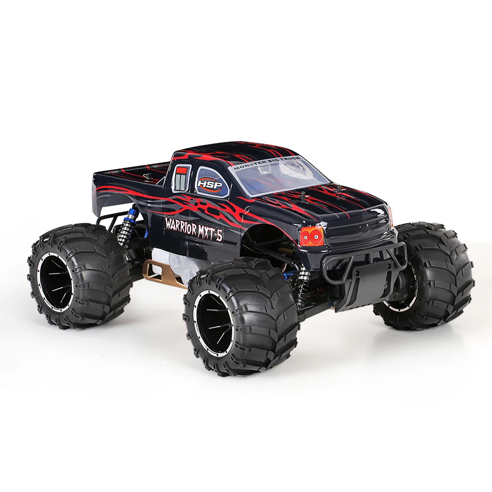 For Warrior MXT-5  HSP Skeleton 94050 Off-Road 1:5 Patrol 32CC Radio Control 4WD RTR  Gasoline Powered Monster Truck Car Steel