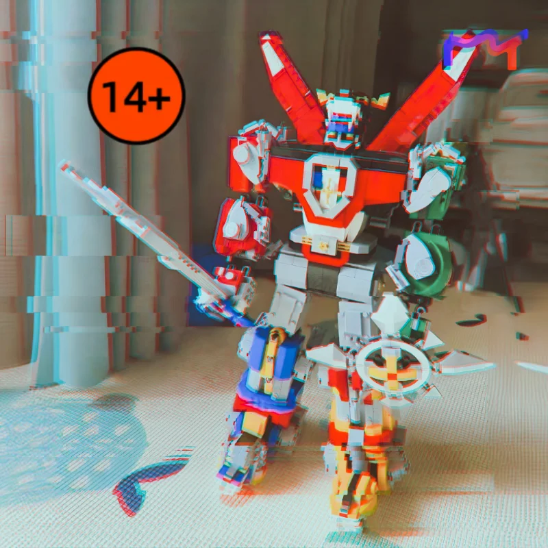 

2334Pcs Voltron Defender of The Universe Building Block Display Bricks MOC-21311 Toys For Adults Children Birthday Party Gifts
