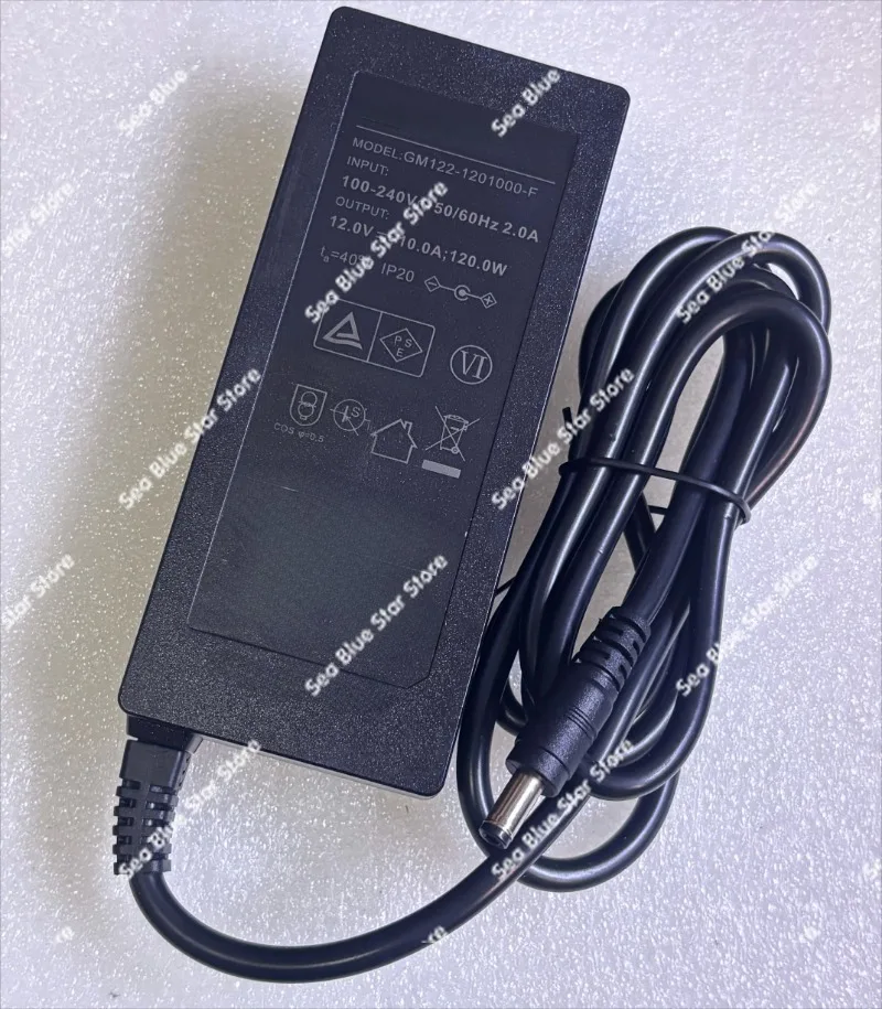 122-1201000-F 12V10A Power Adapter 5.5 × 2.5 Interface