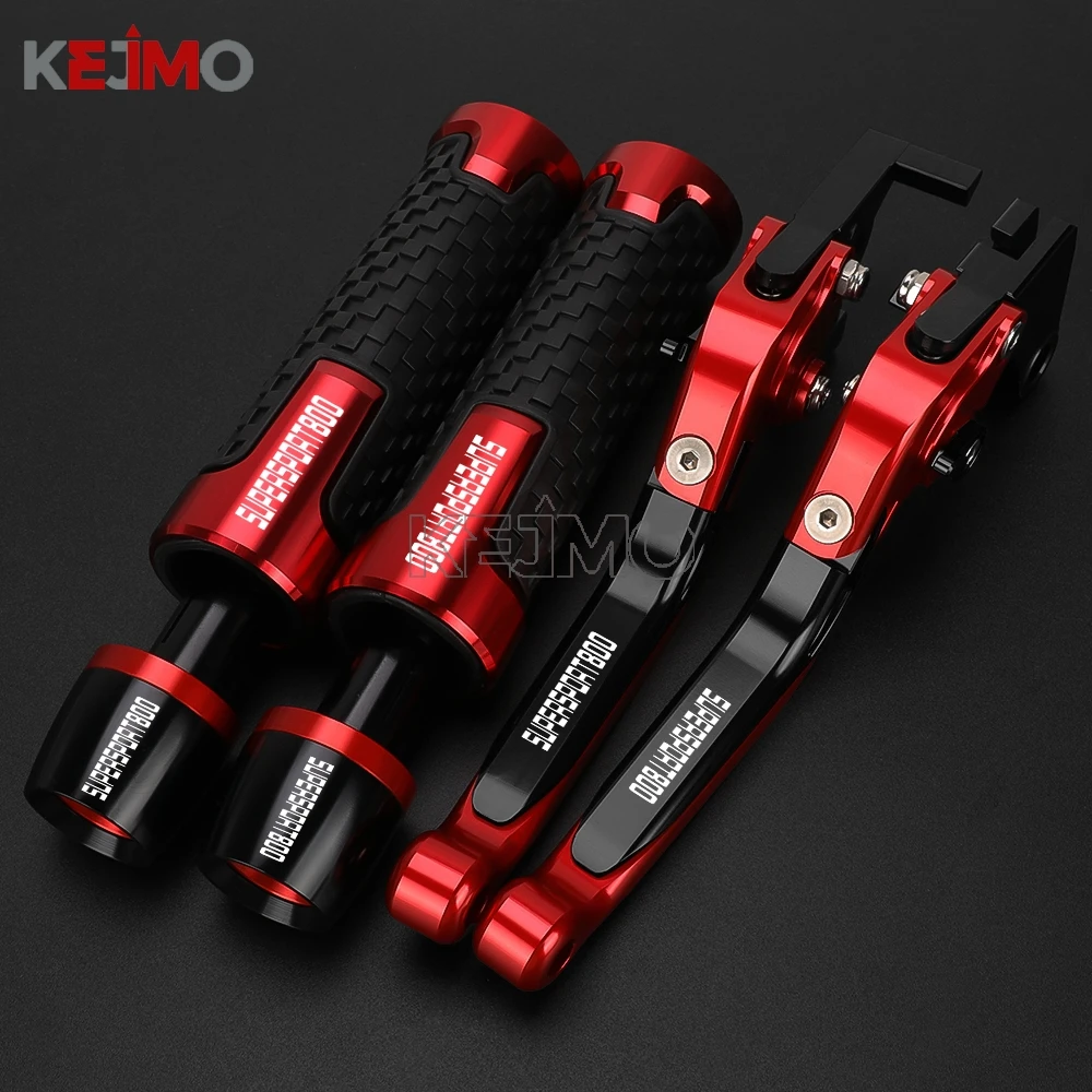 

Fits For Ducati 800Supersport 800 Supersport 2003 Adjustable CNC Brake Clutch Levers Handlebar Grips Ends Motorcycle Accessories