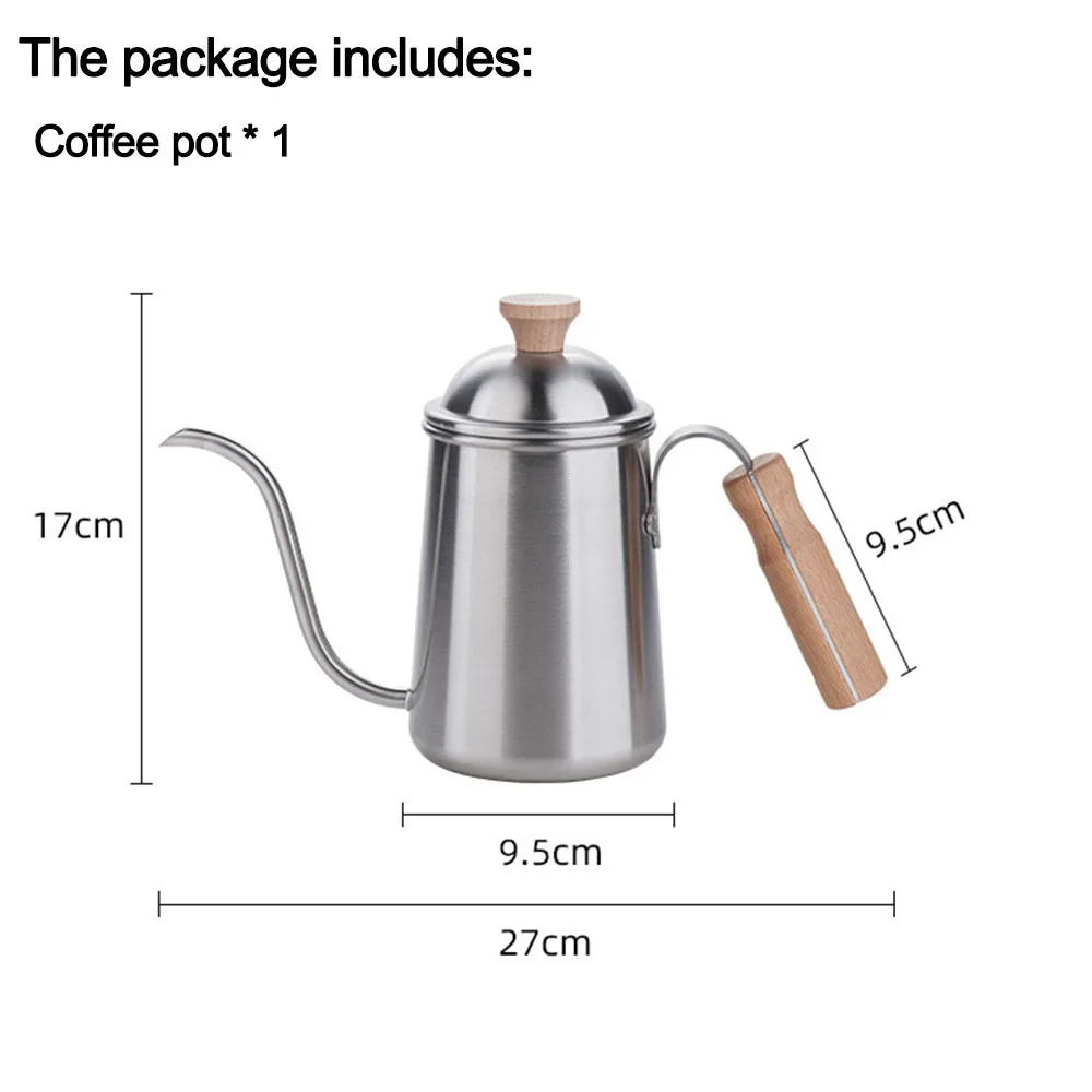 Hand gebrühtes Kaffeekannen set im Freien aus Edelstahl material Camping, Tee herstellung Freizeit hand gemahlene Kaffee ausrüstung – Detail 5