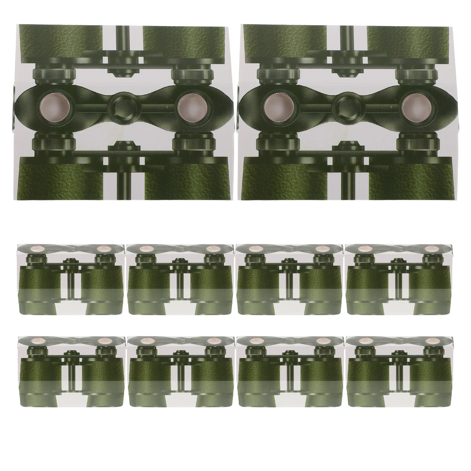 

10Pcs Paper Children Lightweight DIY Telescope Outdoor Exploration Educational Nature Learning Gear for Toddlers Boys