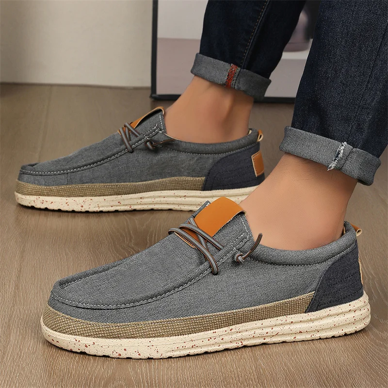 Cheap Shoes Loafers for Men Fashion Blue Men's Summers Size 39-48 Breathable Flat Casual Shoes Men Footwear Mocasines De Hombre
