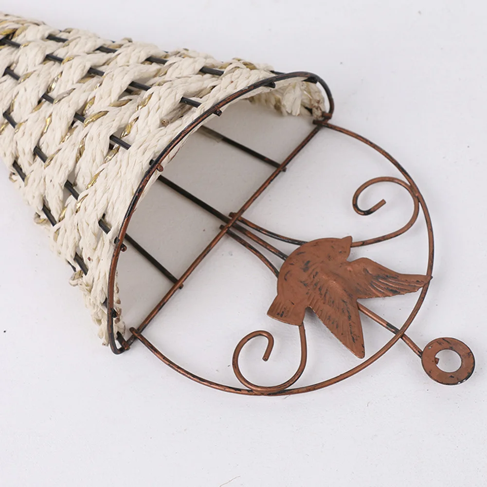 High Quality Modern Reusable Brand New Hanging Basket Flower Basket Recycled Plastic White/coffee 1pc Accessories