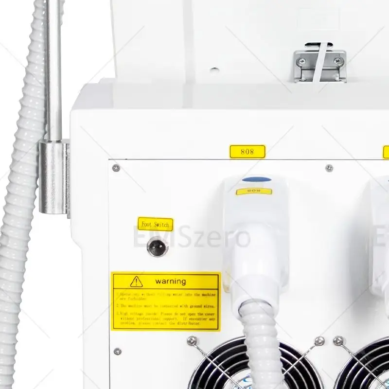 

2IN1 Picosecond 808 Diode Laser Hair Removal Machine 3 Wavelength Alexandrit Underarm Permanent Cooling Painless Tattoo Removal