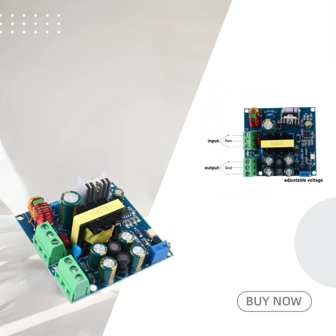 

Audio Amplifier DC-DC Boost Power Supply Module Preamp Isolation Power Board ±DC12-18V Adjustable from DC10-24V