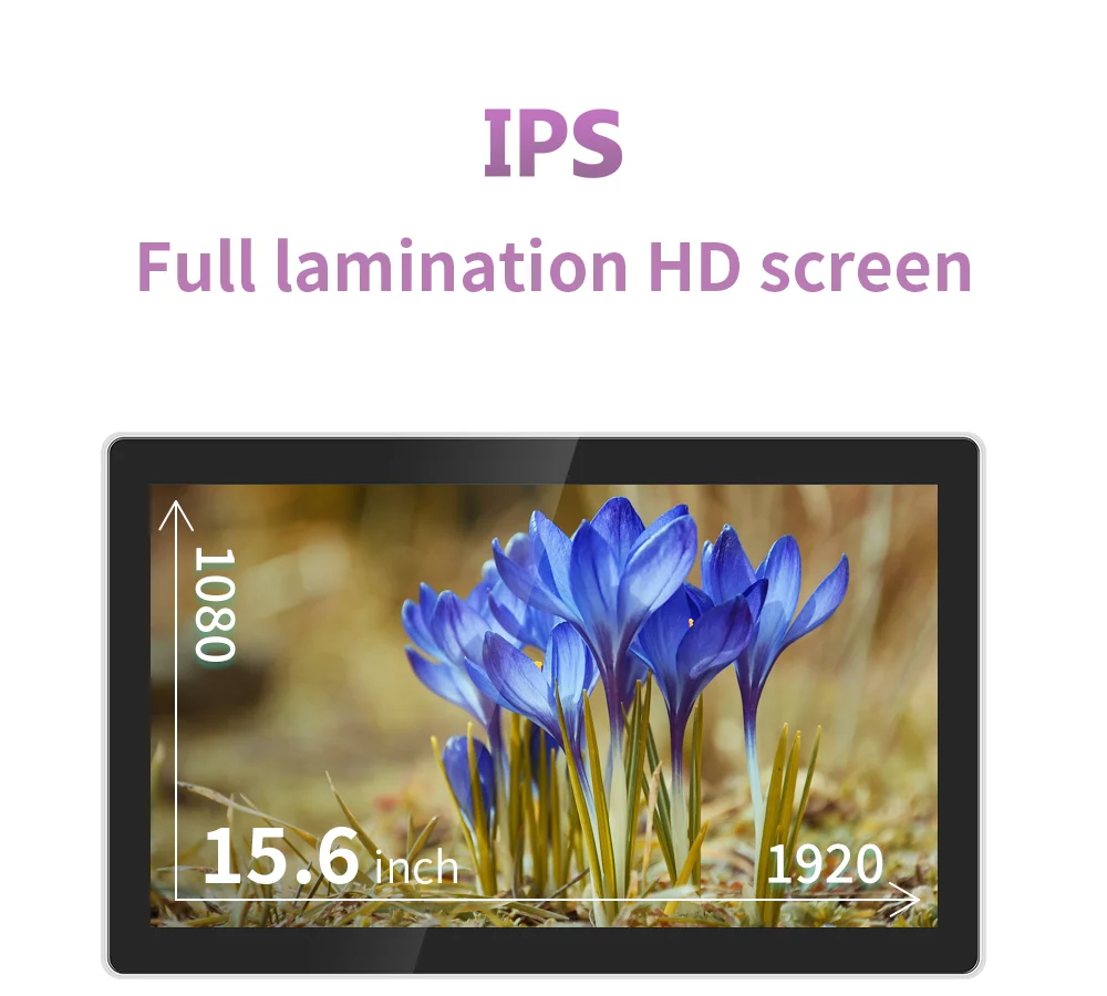 IXHUB 15.6Inch Industrial Andriod Embedded Touch Computer 1920*1080 Aluminium Capacitive Touch Screen All In One Panel PC Linux