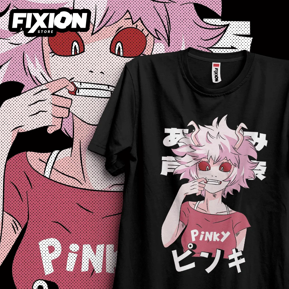 Boku no Hero – Mina Ashido  AGAnime T Shirt Manga Gift For Anime Lover All Size Cotton