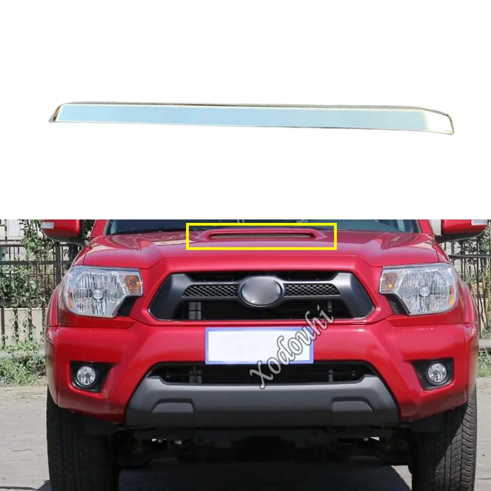 

Front Engine Machine Grille Grill Upper Hood Stick Lid Trim Lamp For Toyota Tacoma 2015 2016 2017 2018 2019 2020 2021 2022 2023