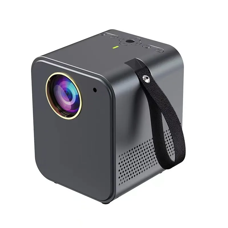 Smart Android 9 Home Theater Mini Projector 3D 720P Full HD LED WiFi Portable for Home Use