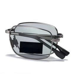 Sun Glasses Men Folding Sunglasses Photochromic Sunglasses UV400