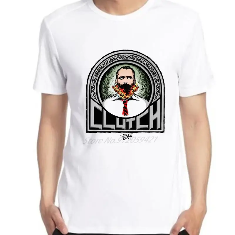 Classic Graphic T Shirts Burning Beard Hard Rock New Shirts And T-Shirts Short Sleeve T-Shirts Summer Tees Tops Cotton T-Shirt