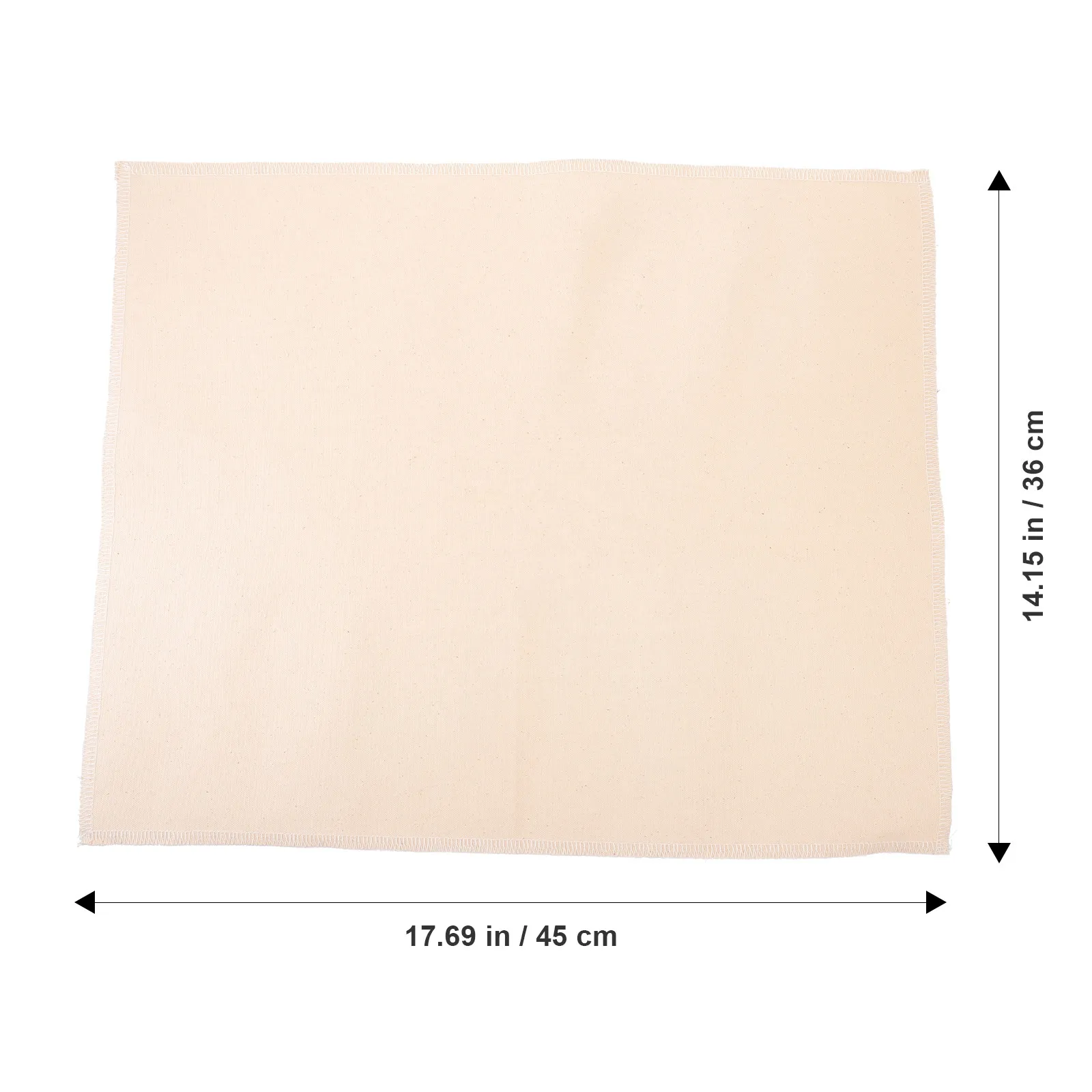 Natural Unbleached Cotton Couche Proofing Cloth for Bread Dough Fermentation Baking Mat Pastry Kitchen Tool Large Surface