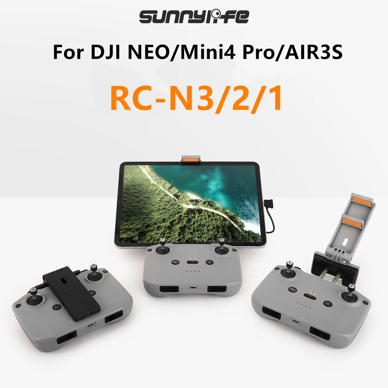 Flat Bracket For DJI NEO/Mini4 Pro/AIR3S Remote Control Bracket RC-N3/2/1 Buckle Rope Flat Bracket Clip Accessories