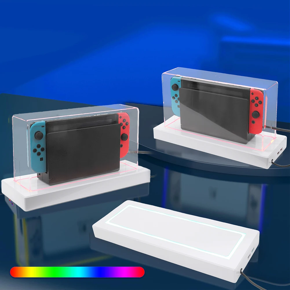 Прозрачный акриловый пылезащитный чехол для Nintendo Switch/Switch OLED