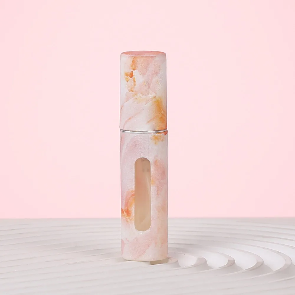 新しい 5 ミリリットルミニ香水ボトル空のポータブルスプレー回転ボトル詰め替え収納噴霧器スプレーアトマイザーボトル