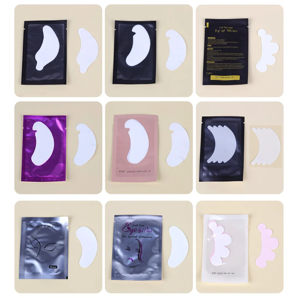 New Reusable Silicone Eye Pads Foam Under Eyelash Stickers Hydrogel Gel Patches Grafted Lash Lift Eyelash Extension Makeup Tools