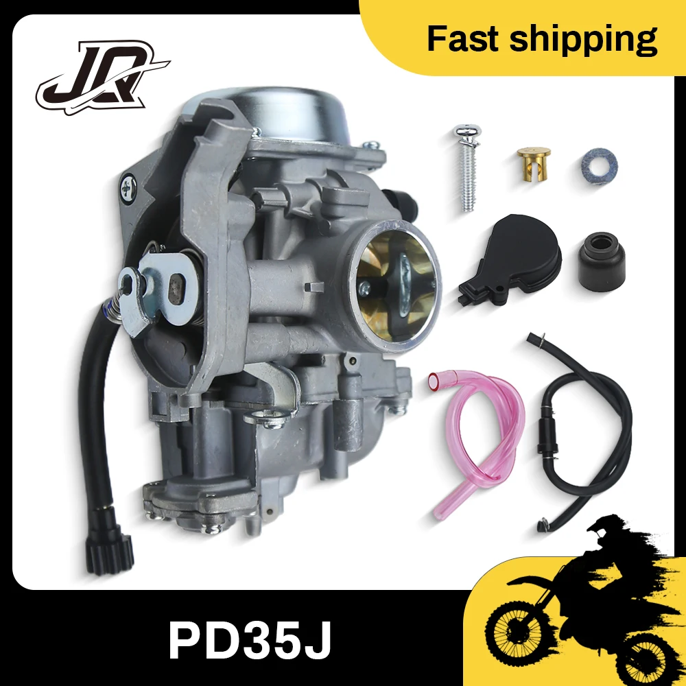 Motorcycle Carburetor 35mm For PD35J Prowler XT650 Arctic CAT 400 500 0470-504 ATV CVK36 0470-737 2008-2017 Dirt Pit Bike Carb