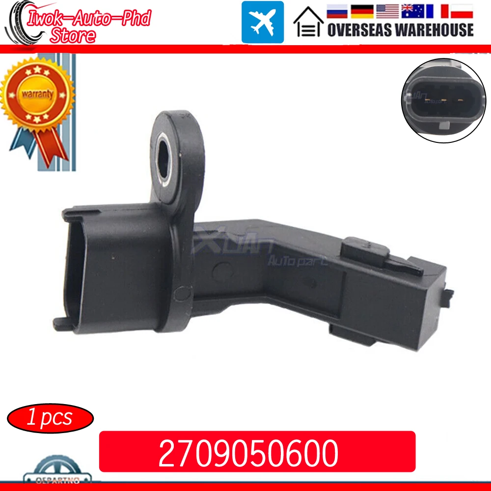XUAN NEUER Kurbelwellenpositionssensor 2709050600   A 2709050600   A 2709051300   Für Mercedes Benz W205 W176 CLA250 C300 GLA250 GLC300