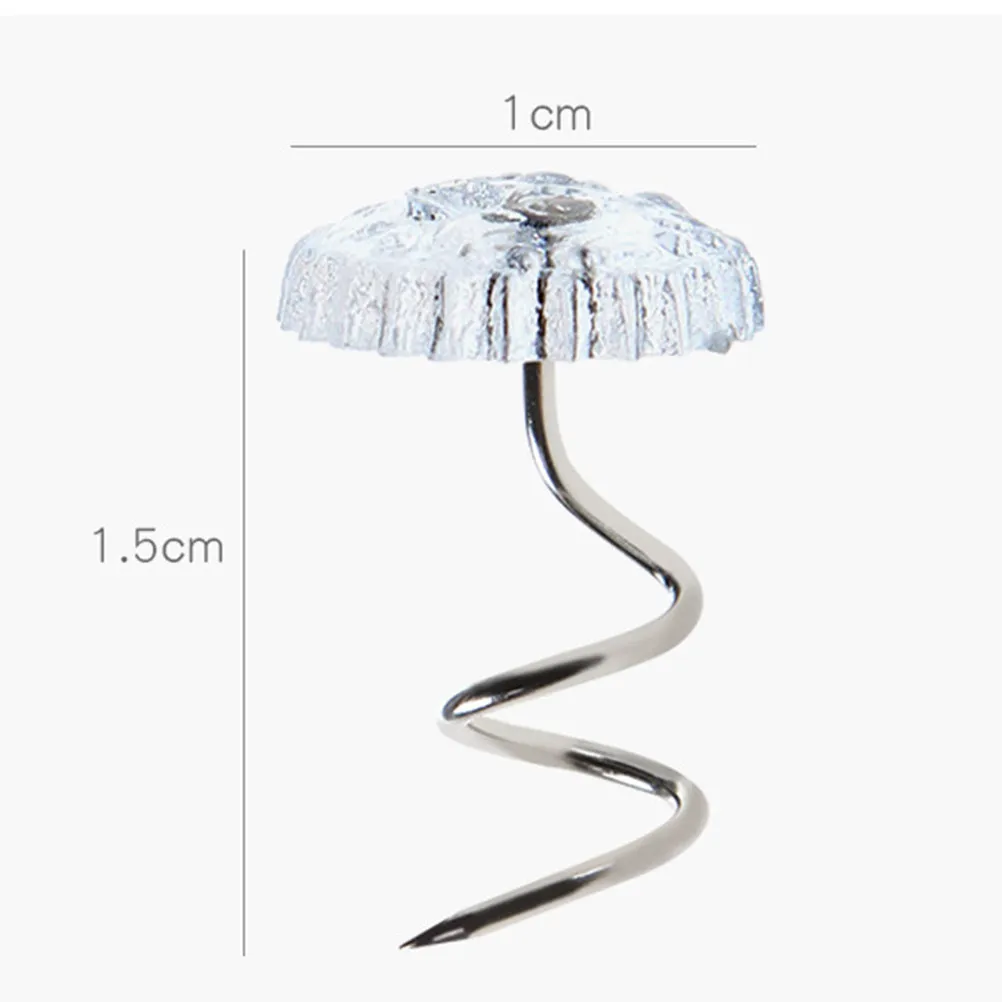 20Pcs Fixed Nails Transparent Bed Sheet Clip Fixer Sofa Cushion Quilt Holder Blanket Pins Fabric Fastener Non-Marking Secure