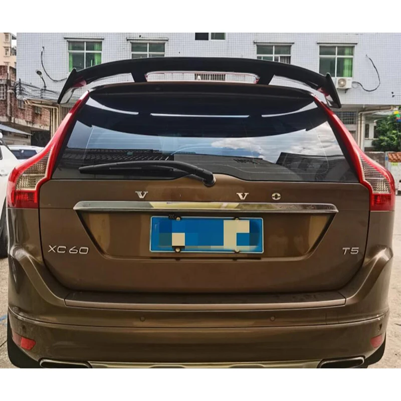 For Roof Spoiler Accessories Volvo XC60/2015-2024 Car Window Rear Lip Tail Wing Body Kit MT Style