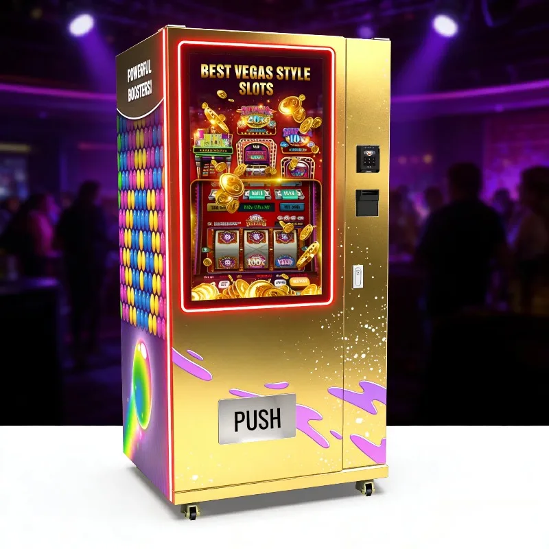 Popular Lottery Ticket Stand Big Screen Metal Body 24 Types Lotteries Amusement Middle East SDK for Gas Stations Customized