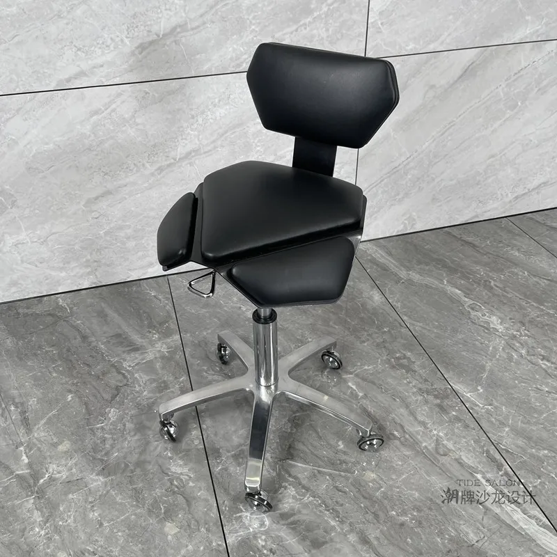 

Hair Salon Big Stool Barber Shop Hair Stylist Beauty Nail Art Cut Stool Lifting Backrest Salon