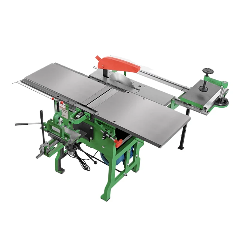 

Multifunctional woodworking combination Universal woodworking machine combination Woodworking machinery Desktop planer