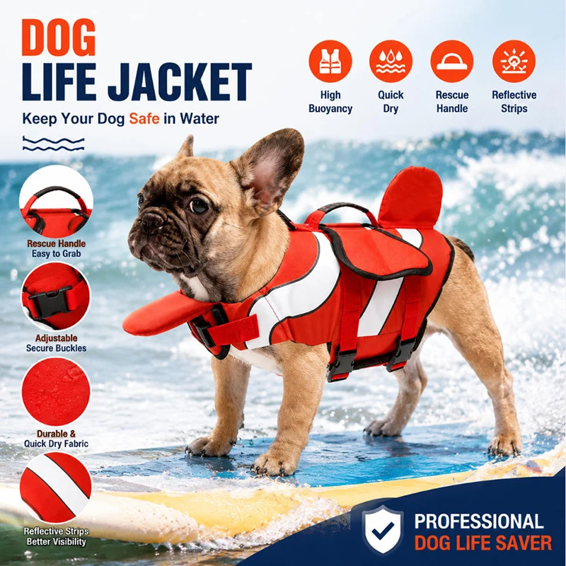 #25 Most Reviewed Dog Life Jackets