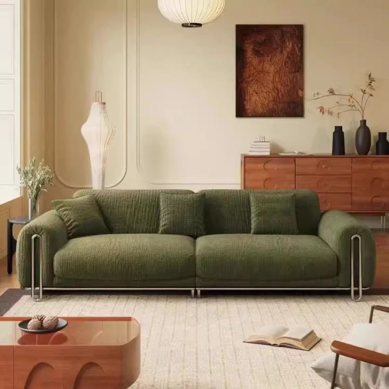 

Love Seats Modern Sofas Nordic Minimalist Aesthetic Floor Lazy Sofa House 3 Seater Divani Per Soggiorno Furniture Living Room