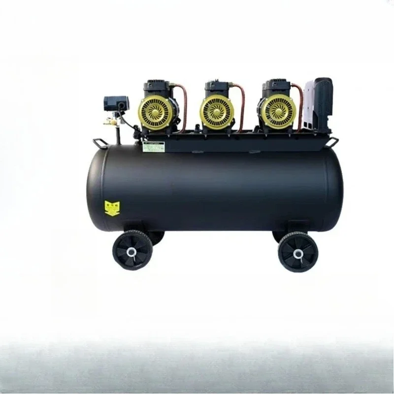 Oil-free silent air compressor, special for air pump spraying real stone paint