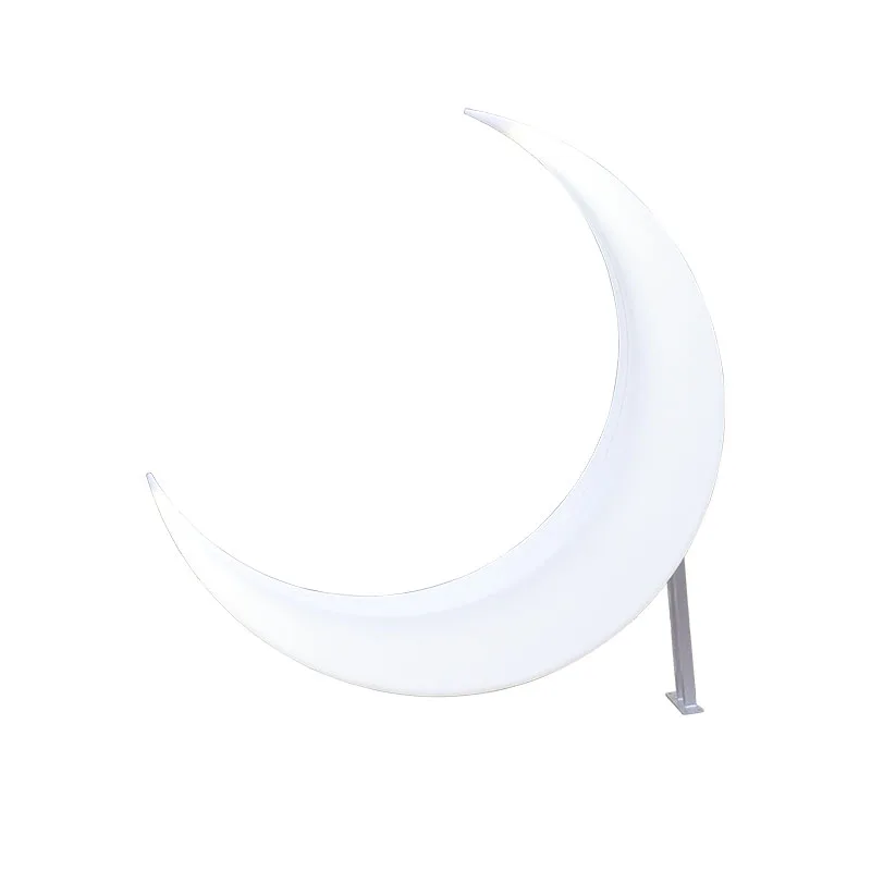 

Solar bed and breakfast courtyard decoration curved moon lamp