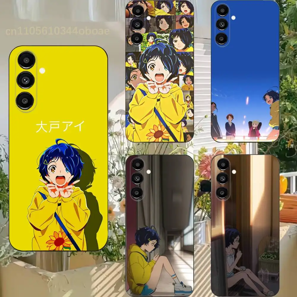 Funda para Teléfono W-Wonder Egg P-Priority para Samsung S25,24,21,22,23,20,S30,Ultra,Plus,Fe,Lite,Note,5G Negra Suave