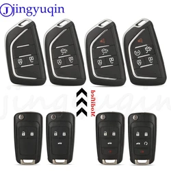 Jingyuqin zmodyfikowany pilot z kluczem Shell pokrowiec na chevroleta Cruze Epica Camaro Impala Malibu Opel Astra Insignia Vauxhall Buick