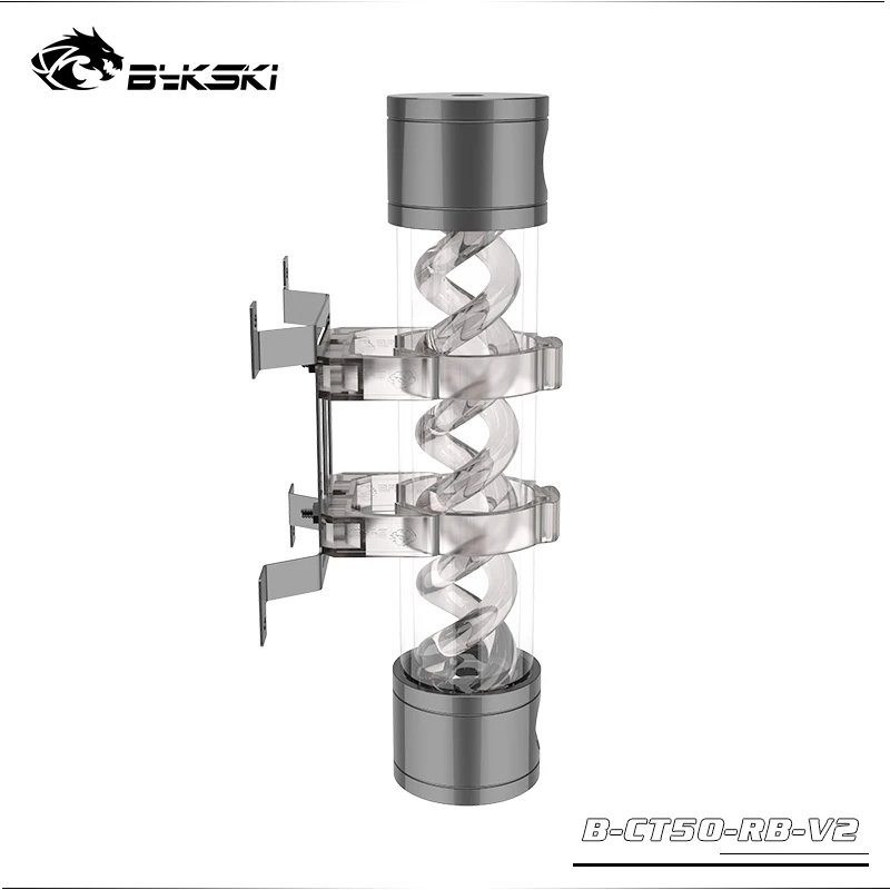 Bykski B-CT50-RB-V2 Transparent Clips for 50mm Reservoir