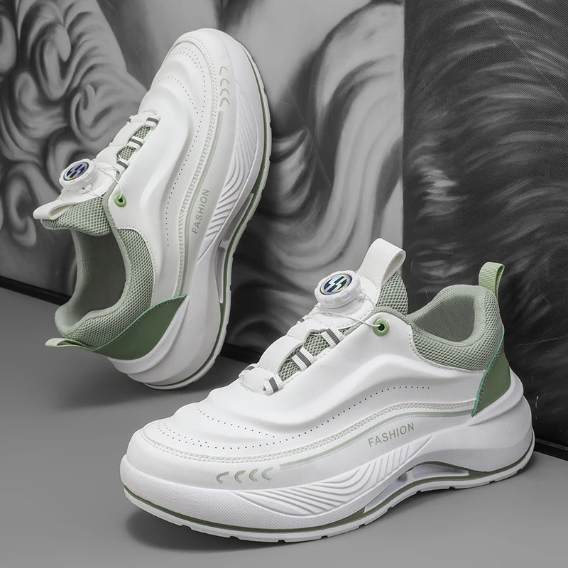 

Мужская обувь. Дышащая универсальная сетчатая обувь. Спортивная обувь с вращающейся пряжкой. Мужские универсальные износостойкие кроссовки для мужчин.