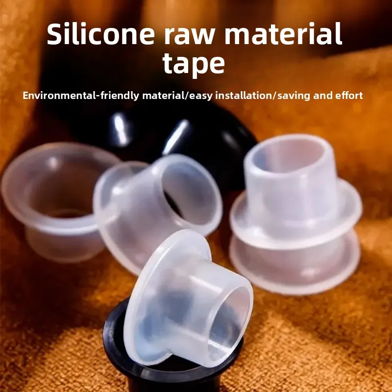 

New Universal Raw Material Tape Substitute 4-point Silicone Gasket Faucet Accessory Waterproof Sealing Ring Rubber Pad