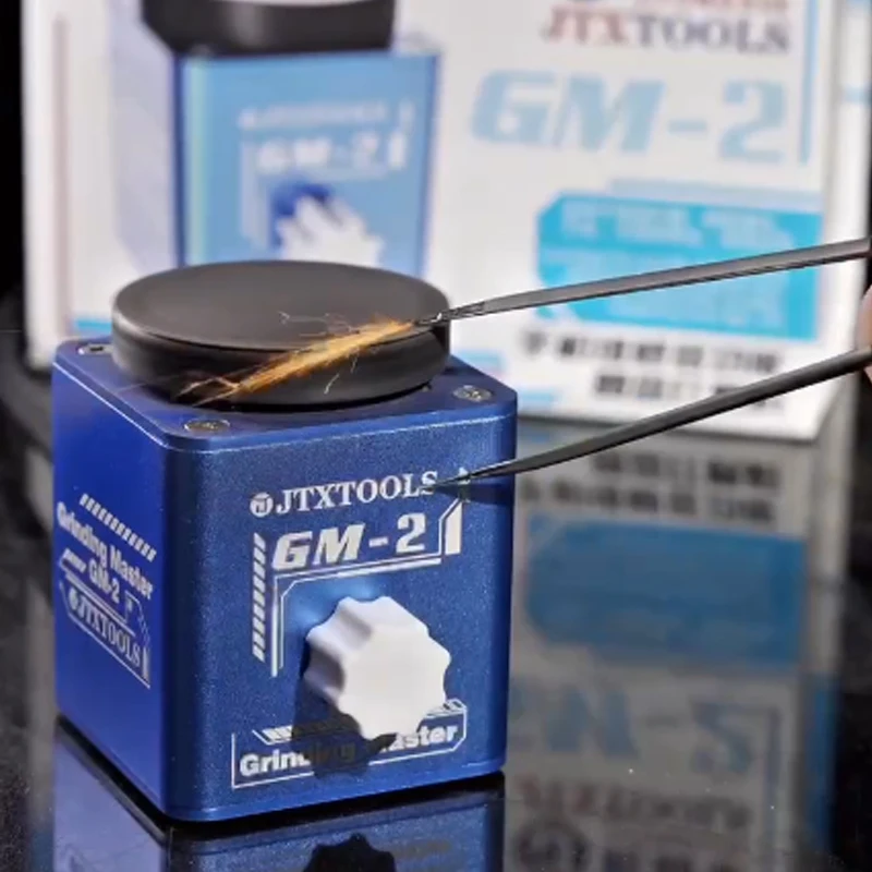 

Многофункциональный полировально-шлифовальный станок JTX GM-2 для пинцетов, лезвий, тестовых щупов, инструмент для ремонта, шлифовки металла, дерева, нефрита